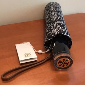 Tory Burch Navy Umbrella